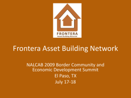 Frontera Asset Building Network