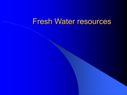 Water resources - Hong Kong Institute of Education