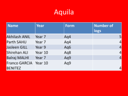 Aquila - Villiers High School