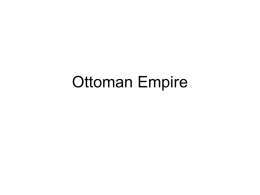 Ottoman Empire - Episcopal Academy