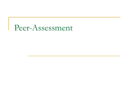 Peer-Assessment