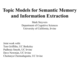 Semantic association in humans and machines