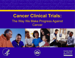 What Are Clinical Trials? - International Myeloma Foundation