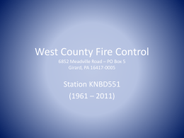 West County Fire Control