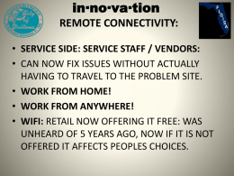 Examples 0f Innovation from the Public Sector