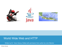 Web and HTTP