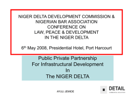 NDDC/NBA CONFERENCE ON