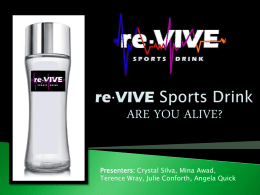 reVIVE Sports Drink