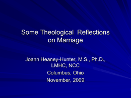 Theological Perspectives on Marriage and Family
