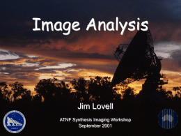 Image Analysis - Australia Telescope National Facility