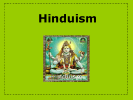 Hinduism - Roseville City School Districts