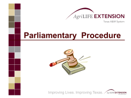 Texas AgriLife Extension Service & The Land Grant System