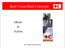 Red Cross/Red Crescent