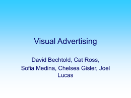 Visual Advertising