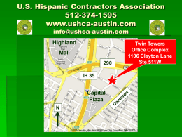 U.S. Hispanic Contractors Association 512-374