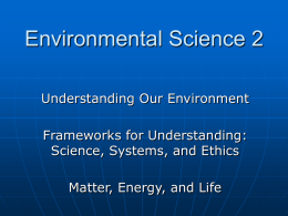 Environmental Science 2