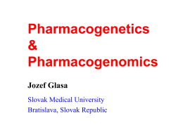 Ethics of Pharmacogenetics Research: A ‘Dark – Bright’ Future?