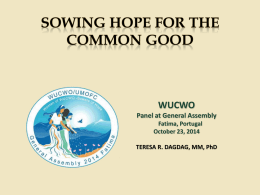 Seeding Hope for the Common Good