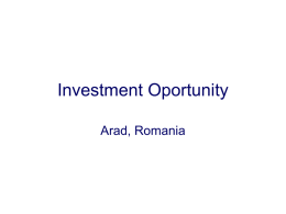 Investment Oportunity