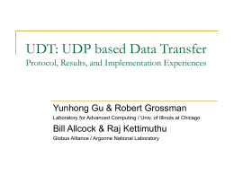 UDT - UIC - Computer Science
