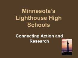 Minnesota’s Lighthouse High Schools