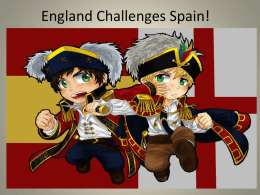 England Challenges Spain!