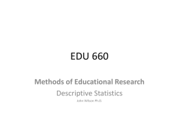 EDU 660 - Humber College