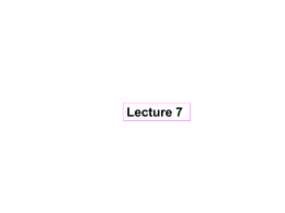 Lecture 7 & 8 - Department of Chemistry, IIT Kgp