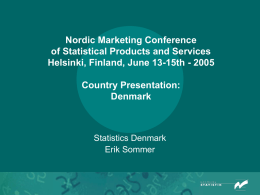 Nordic Marketing Conference 2005