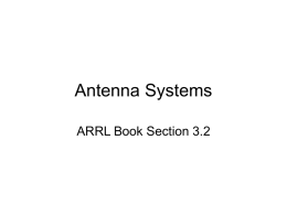 Antenna Systems - Supplemental Teaching Resources