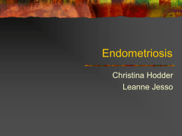 Endometriosis - Memorial University of Newfoundland