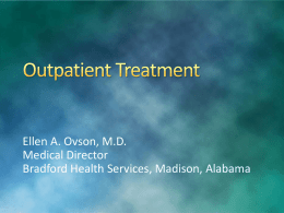 Outpatient Treatment