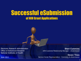 Successful eSubmission - Florida Atlantic University