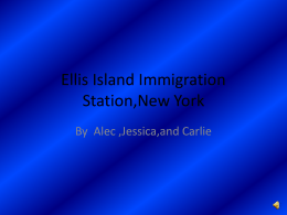 Ellis Island Immigration Station,New York