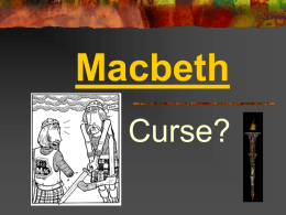 Macbeth curse - Brooklyn Technical High School