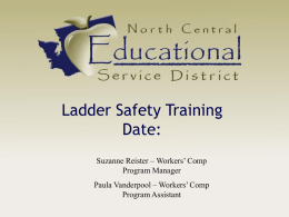Appendix C - Ladder Safety Training/Powerpoint