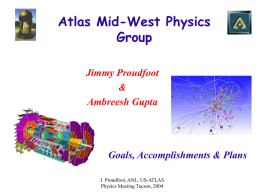 Atlas Mid-West Physics Group