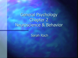 General Psychology Chapter 2 - Sarah Rach