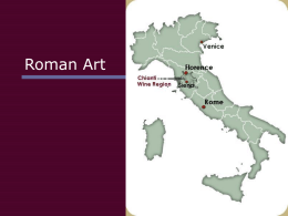 Roman Art - Pleasant Valley High School