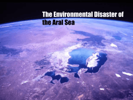 The Environmental Disaster of the Aral Sea