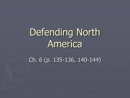 Defending North America