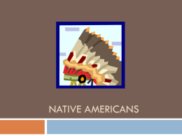 Native Americans - Atkinson County Schools / Overview