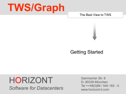 TWS/Graph - horizont