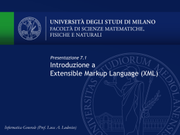 Presentazione del corso - Luca Andrea Ludovico | Official