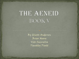 THE AENEID BOOK V - Lake