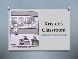 Kristen’s Classroom