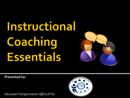 Implementing Effective Coaching Strategies