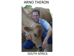 ARNO THERON SOUTH AFRICA