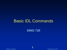 Training SIMG 211