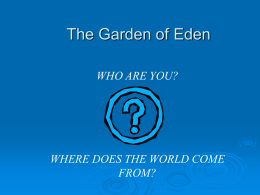 The Garden of Eden - Damien High School
